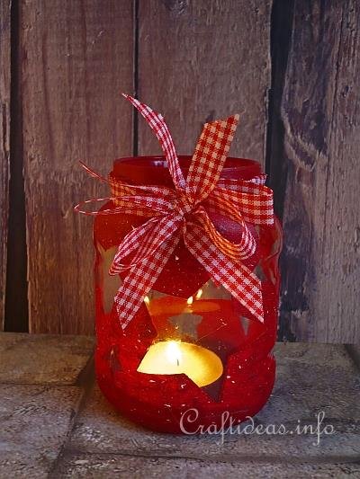 Recycling_Craft_-_Christmas_Tea_Light_Hurricane_Glass