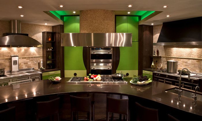 modern big kitchen design